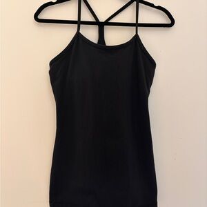 Black Athletic Tank Top